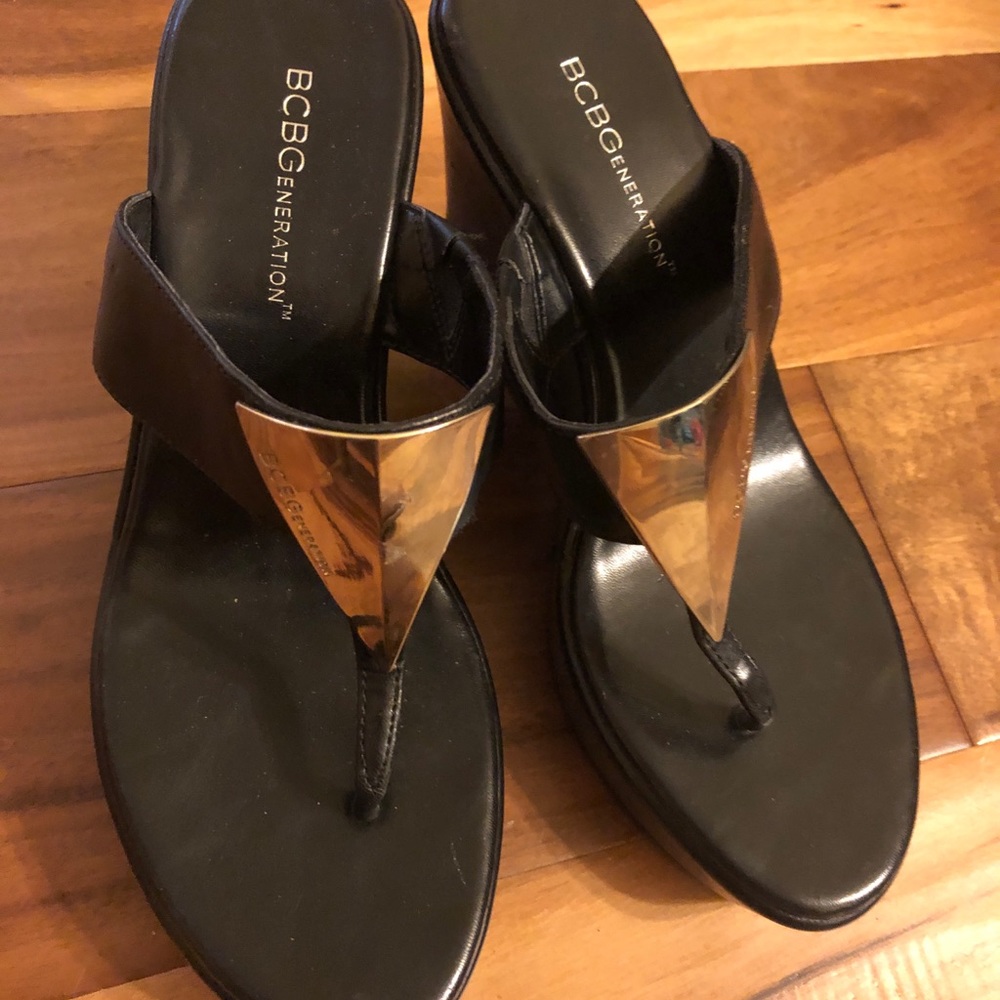 BCBG Wedge Sandals